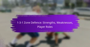 1-3-1 Zone Defence: Strengths, Weaknesses, Player Roles