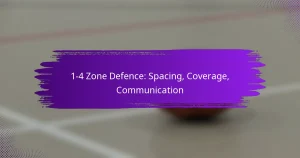 1-4 Zone Defence: Spacing, Coverage, Communication